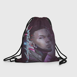 Рюкзак-мешок Киборг- Киберпанк, цвет: 3D-принт