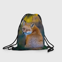 Рюкзак-мешок Лиса подмигивает, цвет: 3D-принт