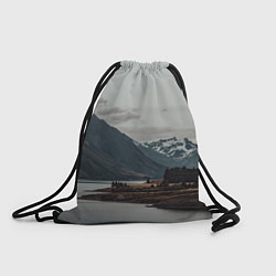 Рюкзак-мешок Островoк на озере, цвет: 3D-принт