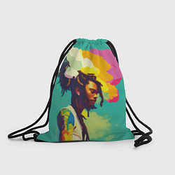 Рюкзак-мешок Чел в нирване, цвет: 3D-принт
