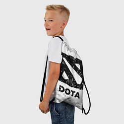 Рюкзак-мешок Dota с потертостями на светлом фоне, цвет: 3D-принт — фото 2