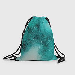 Рюкзак-мешок Брызги зеленой краски, цвет: 3D-принт