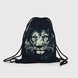 Рюкзак-мешок Голова царя-зверей льва, цвет: 3D-принт