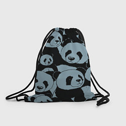 Рюкзак-мешок Panda summer song, цвет: 3D-принт