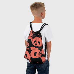 Рюкзак-мешок С красными пандами, цвет: 3D-принт — фото 2