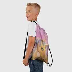 Рюкзак-мешок Фэнтези единорог, цвет: 3D-принт — фото 2