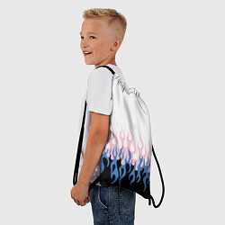 Рюкзак-мешок Ледяное пламя, цвет: 3D-принт — фото 2