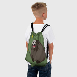 Рюкзак-мешок Крик бобра мем, цвет: 3D-принт — фото 2