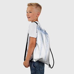 Рюкзак-мешок Сосульки со снегом, цвет: 3D-принт — фото 2