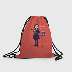 Рюкзак-мешок Уэнсдей Аддамс, цвет: 3D-принт