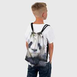 Рюкзак-мешок Панда отдыхает, цвет: 3D-принт — фото 2