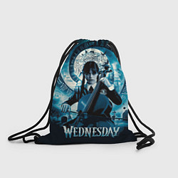Рюкзак-мешок Wednesday Addams 2022, цвет: 3D-принт