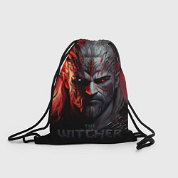 Рюкзак-мешок Witcher in the fire, цвет: 3D-принт