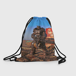 Рюкзак-мешок Fallout 4 Power Armor x-01, цвет: 3D-принт