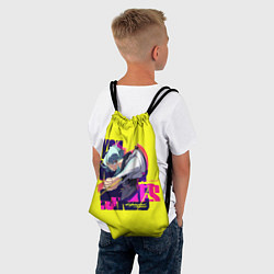 Рюкзак-мешок Киберпанк Бегущие по краю - Люси, цвет: 3D-принт — фото 2