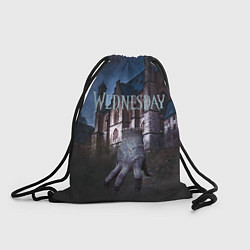 Рюкзак-мешок Уэнсдей Аддамс, вещь, цвет: 3D-принт