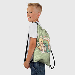 Рюкзак-мешок Мистер Влюбленный динозавр, цвет: 3D-принт — фото 2
