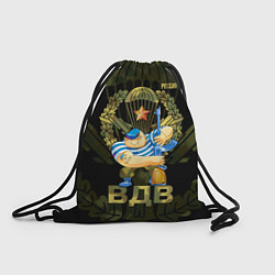 Рюкзак-мешок Российский десантник с автоматом, цвет: 3D-принт