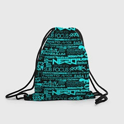 Рюкзак-мешок Musical groups, цвет: 3D-принт