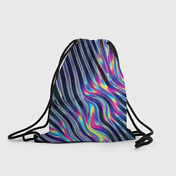 Рюкзак-мешок Металлический блеск, цвет: 3D-принт