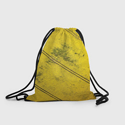 Рюкзак-мешок Абстрактная ярко-золотая текстура, цвет: 3D-принт