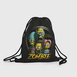 Рюкзак-мешок Simpsons zombie, цвет: 3D-принт