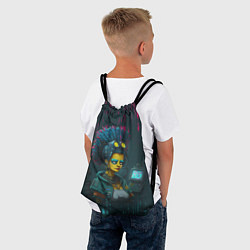 Рюкзак-мешок Cyber Simpson, цвет: 3D-принт — фото 2