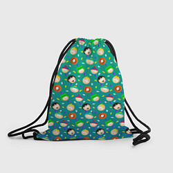 Рюкзак-мешок Южный Парк - паттерн персонажи, цвет: 3D-принт