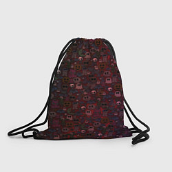 Рюкзак-мешок Черепа черепки, цвет: 3D-принт
