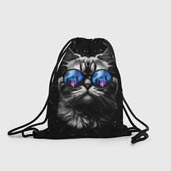 Рюкзак-мешок Кот видит млечный путь, цвет: 3D-принт