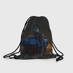 Рюкзак-мешок PUBG drop, цвет: 3D-принт