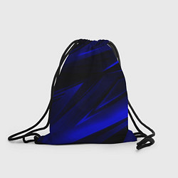Мешок для обуви Geometry blue stripes