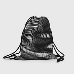 Рюкзак-мешок Оптические волны, цвет: 3D-принт