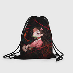 Рюкзак-мешок Nezuko Demon Slayer art, цвет: 3D-принт