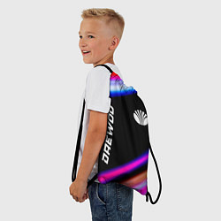 Рюкзак-мешок Daewoo speed lights, цвет: 3D-принт — фото 2