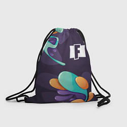 Рюкзак-мешок Fortnite graffity splash, цвет: 3D-принт