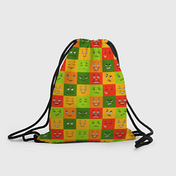 Рюкзак-мешок Emotional little men, цвет: 3D-принт