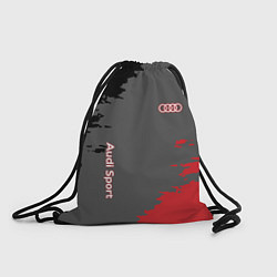 Рюкзак-мешок Audi sport grunge, цвет: 3D-принт