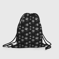 Рюкзак-мешок Много черепов, цвет: 3D-принт