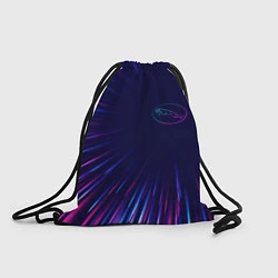 Рюкзак-мешок Jaguar neon speed lines, цвет: 3D-принт