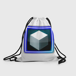 Рюкзак-мешок Белый куб и магия, цвет: 3D-принт