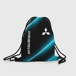 Рюкзак-мешок Mitsubishi неоновые лампы, цвет: 3D-принт