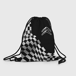 Рюкзак-мешок Citroen racing flag, цвет: 3D-принт