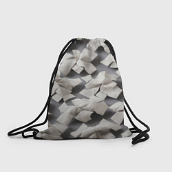 Рюкзак-мешок Узоры оригами, цвет: 3D-принт