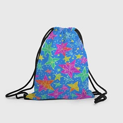 Рюкзак-мешок Морские мотивы, цвет: 3D-принт