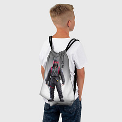 Рюкзак-мешок Ninja - neural network, цвет: 3D-принт — фото 2