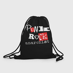Рюкзак-мешок Панк-рок анархист, цвет: 3D-принт