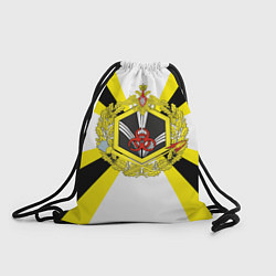 Рюкзак-мешок РХБЗ - символика, цвет: 3D-принт