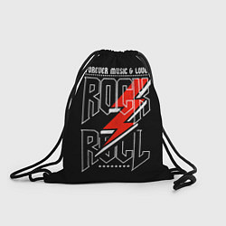 Рюкзак-мешок Rock and Roll Forever, цвет: 3D-принт