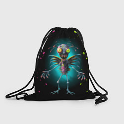 Рюкзак-мешок Инопланетный чудик, цвет: 3D-принт